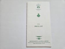 ASTON MARTIN V8 SALOON VANTAGE