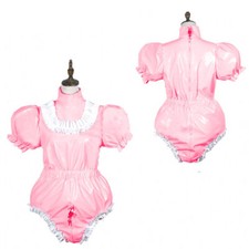 Adult baby Romper vinyl Maid