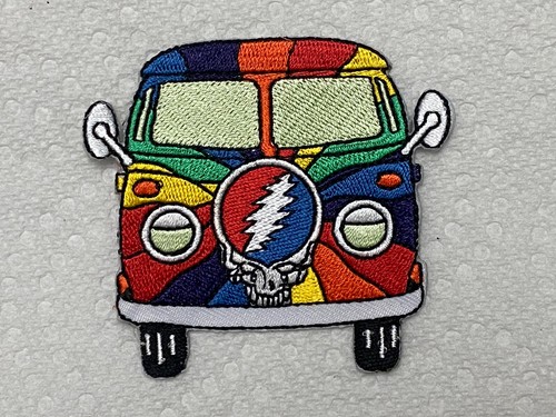 Grateful dead bus iron - grateful,