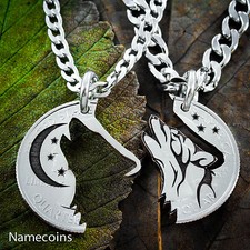 Howling Tribal Wolf with Moon