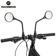 RockBros Bike Rearview Mirror 360° Adjustable HD Acrylic Handlebar Glass 2pcs UK