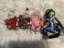 Vintage Porcelain Clown Lot