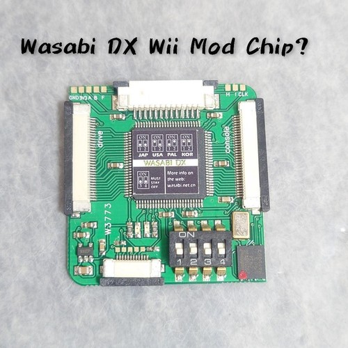 Wasabi wii mod chip board - dx,