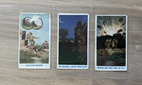 Hill cigarette cards - 3,