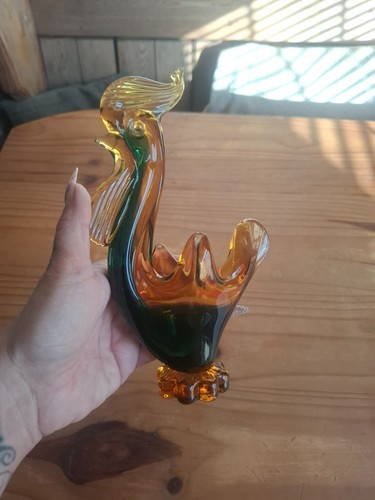 Vintage 1960 murano amber - murano,