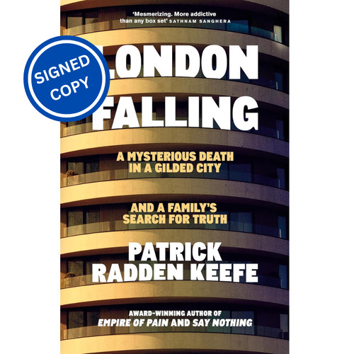 Signed book london falling - london,