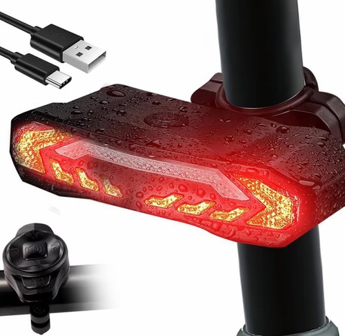 Smart bike tail light with - smart,