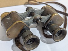 Old Vintage CARL ZEISS JENA D.F. 6X WW1 Binoculars. Please Read