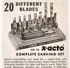 1949 X-acto Knives & Tools