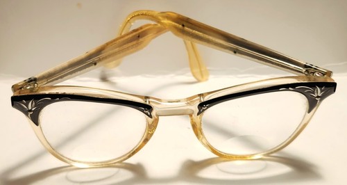 Vintage black gold etched - vintage, &