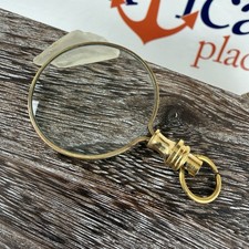 Brass Magnifying Glass For