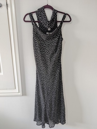 Sophie gray black ivory - black/ivory, polka