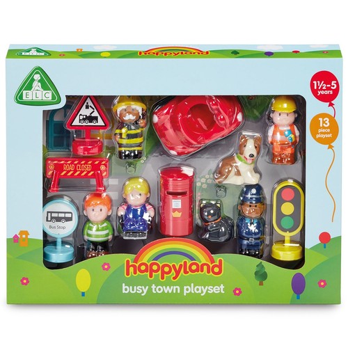 Happyland busy town - happyland, playset