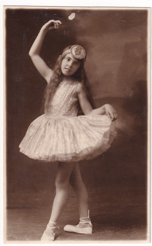 Vintage rppc postcard young - postcard,