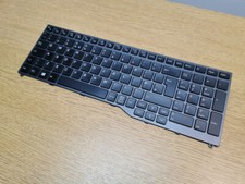 Genuine Fujitsu Lifebook U758 U757 U759 UK Keyboard CP724628-01 FJM16J86GB6D85