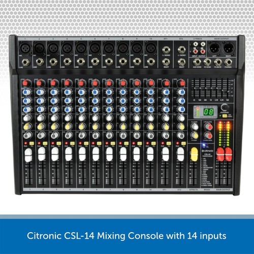 Citronic csl mixing console - csl-14,
