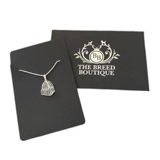 KOMONDOR DOG PENDANT WITH 18" SILVER COLOUR NECKLACE