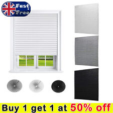 UK Self-Adhesive Pleated Blind