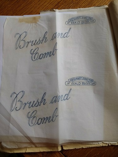 Briggs embroidery - 12",