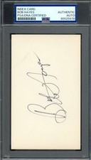 Bob Hayes PSA DNA Coa Signed