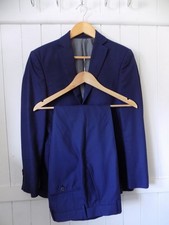 boys NEXT BLUE SLIM FIT SUIT