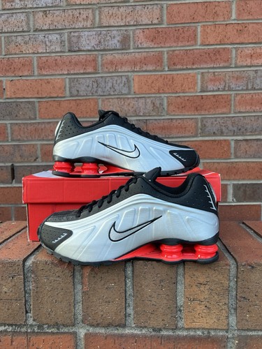 Nike shox black metallic - nike, r4