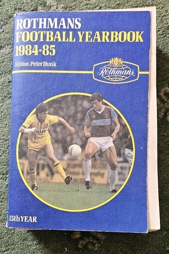 Rothmans football yearbook - rothmans,