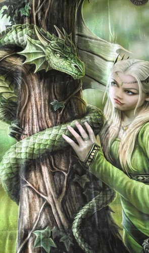 Anne stokes towel - anne,