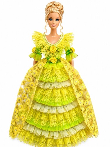 Barbie dress handmade doll - dress,