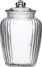 Glass storage jar large - jar, 2.2l