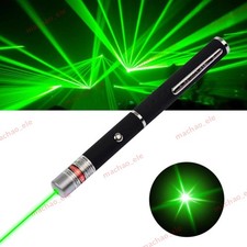 ＜1mW Green Laser Pointer Pen Visible Strong Beam Light Lazer 532nm Aluminum