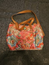 Ladies Oilily Handbag. Bright Floral Design. In Very Good Used Condition