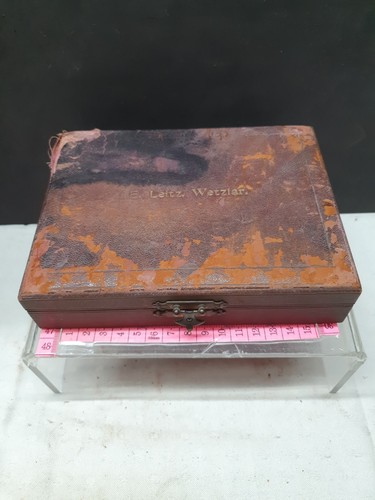 Antique microscope thermometer - microscope,