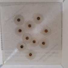 HSC5529 Nickle Silver Hairsprings–Pack of 10 for Smiths & Precision Instrument