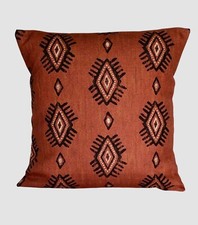 Burnt orange black tribal - 1,