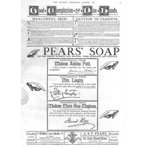 Pears soap victorian - pears,