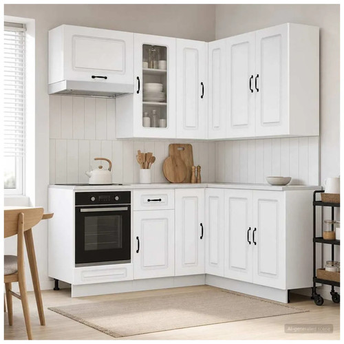 Kitchen unit 8pc white - unit,
