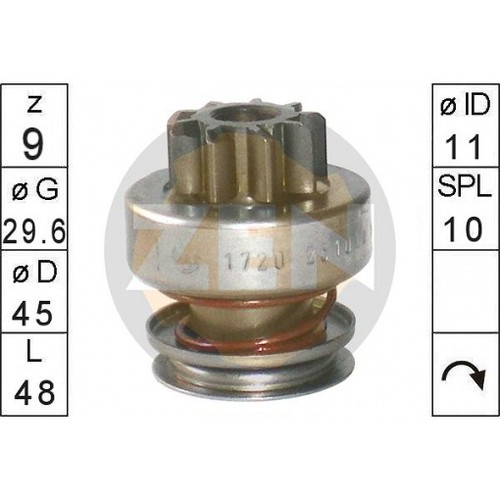 Zen sprocket ef732g - zen,