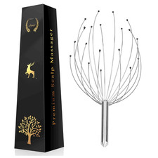 Head Neck Revive Octopus Relax Stress Scalp Tool Massage Equipment Massager UK