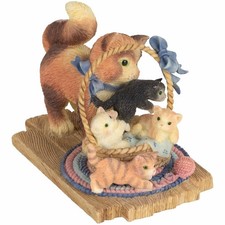 Calico Kittens Cat with Litter