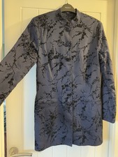 Rare Monsoon Twilight coat, vintage one piece,night blu with velvet details