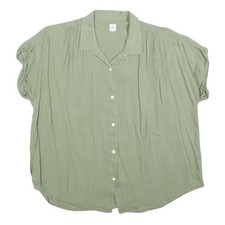 GAP Womens Green Button Shirt