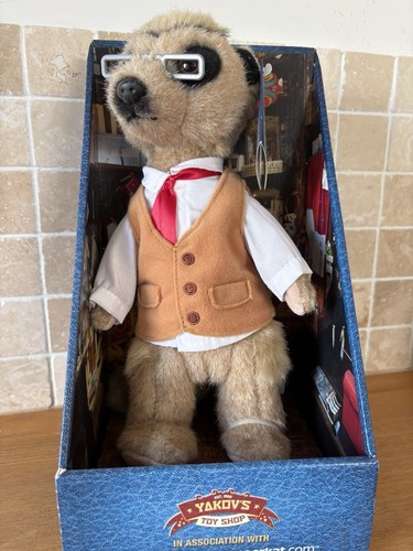 Meerkat soft toy yakov - -, new
