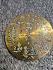 vintage powder compact With