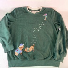 Embroidered Dog Snow Fleece