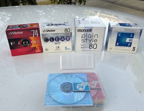 Minidisc lot of - 30,