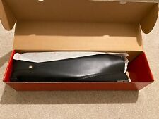 Sergio Grasso Leather chap Torino Size 41/38-Black -Worn Once