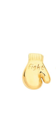 Boxing glove earring 9ct gold - glove,