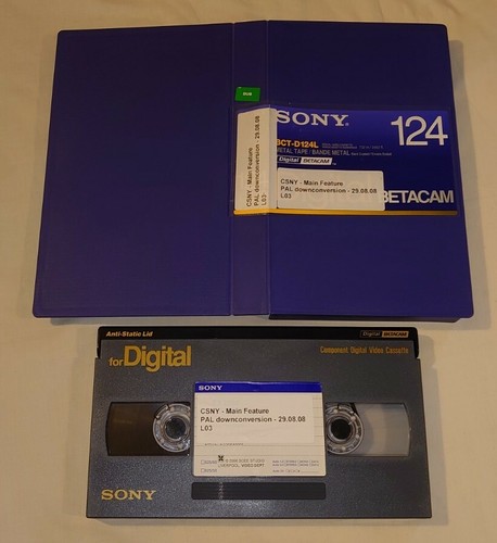 Csny digital betacam video - digital,