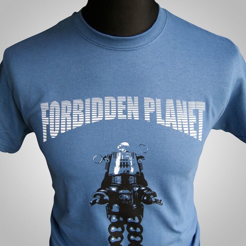 Forbidden planet shirt retro - forbidden,